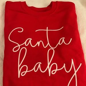 Santa Baby Pullover - clearance!!!